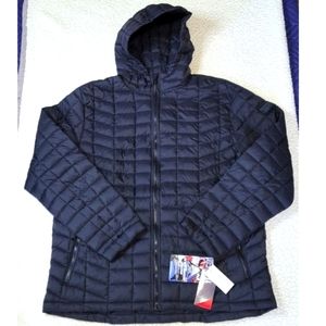 Reebook Mens Puffer Jacket Lightweight Glacier Shield Jacket Size XL